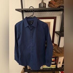 Beverly Hills Polo Club Dark Blue Casual Shirt